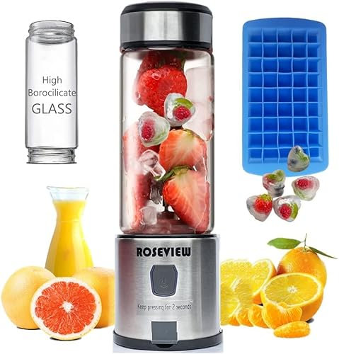 Batidoras de vidrio licuadora mezcladora mejor batido para batidos batidos individuales mini pequeños jugos de frutas portátiles jarra de vidrio licuadora trituradora de hielo