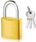 Brass Heavy Duty Mini Solid Padlock - 32mm, Ideal for Doors, Sheds, Warehouses, Garages, Cabinets - Includes Keys