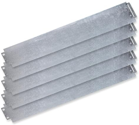 Rasenkante Zink 105x14cm Silber 40 Meter