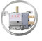 zeroupshop Thermostat de réfrigérateur en forme de D WPF22-L Utilisé dans les hôtels, bars, voitures, véhicules, appartements, villas
