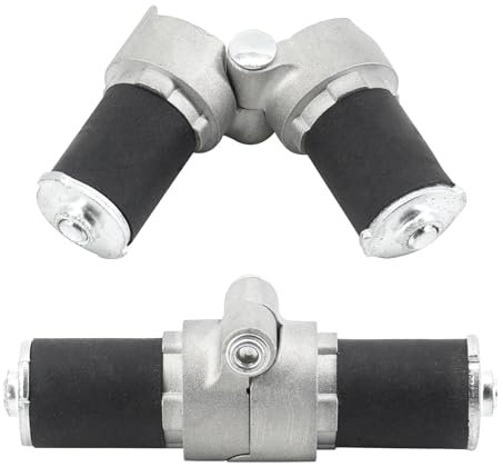 Rohrverbinder aus Aluminiumlegierung, Scharnier, Rohrverschraubungen, Rohrverschraubungen, zusammenklappbar, drehbar, für Aluminium-Extrusionsprofil, 2 Stück