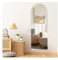 Trintion Full Body Shatterproof Mirrors 30x24cm 4pcs Acrylic Full Length Floor Wall-Mounted Mirrors Self Adhesive Long Mirror for Bedroom