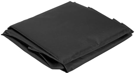Kestek IBC Abdeckung 210D 1000 L – Abdeckplane, Schutzplane, Schutzhülle, Schutzhaube, IBC Container Cover, schwarz, robust & wasserfest, ideal für Regenwassertank, Wassertank, Behälter