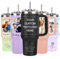 SECOGM Thermobecher Personalisiert mit Bild-Personalisierter Kaffeebecher mit Strohhalm und Deckel (Fotos)