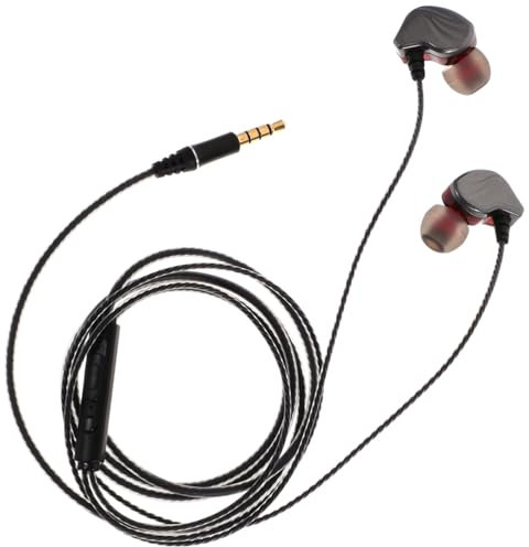 OSOLADY Cuffie Auricolari In Ear con Microfono Auricolari Cablate per Smartphone e Tablet Bassi Potenti e Controllo per Sport e Allenamento Type C