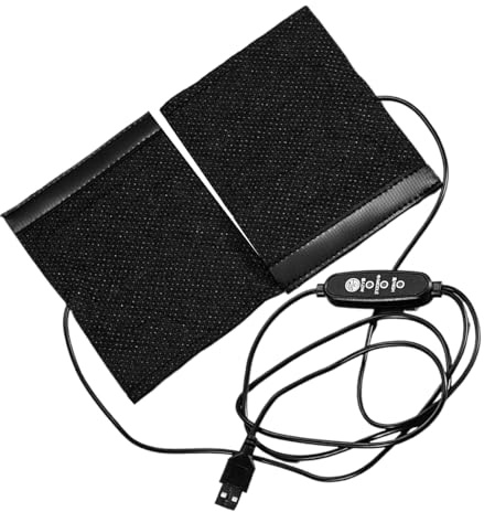 Coussin chauffant électrique USB – Coussin chauffant à sangle pour le corps, le dos, le cou, les épaules, le lit, le bureau, le chauffage en voiture | Le coussin chauffant USB de qualité supérieure