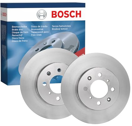 Bosch 986478174 Bremsscheibe - (Paar) | Belüftete Scheiben - ECE-R90-zertifiziert - hohe Kühlleistung, verlässliche Bremsleistung, Korrosionsschutz
