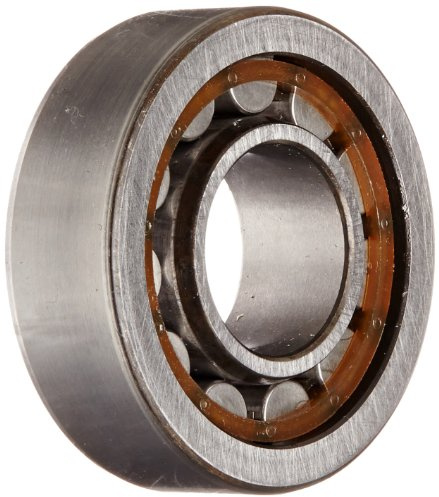 SKF NU 202 ECP Cylindrical Roller Bearing, Single Row, Removable Inner Ring, Straight Bore, High Capacity, Normal Clearance, Polyamide/Nylon Cage, Metric, 15mm Bore, 35mm OD, 11mm Width