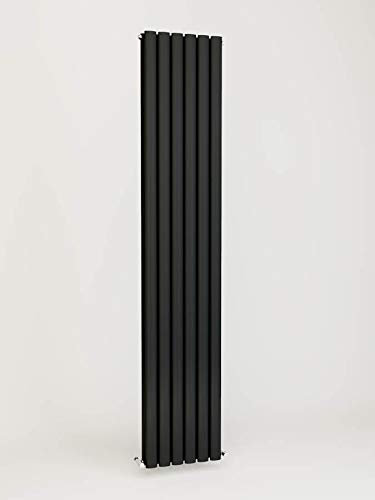 1800x360mm Anthracite Vertical Double Column Radiator Modern RC356