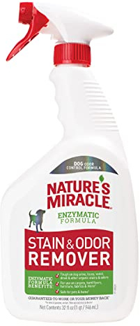 Nature's Miracle Dog Stain and Odor Remover, Everyday Mess Enzymatic Formula, 32 fl oz