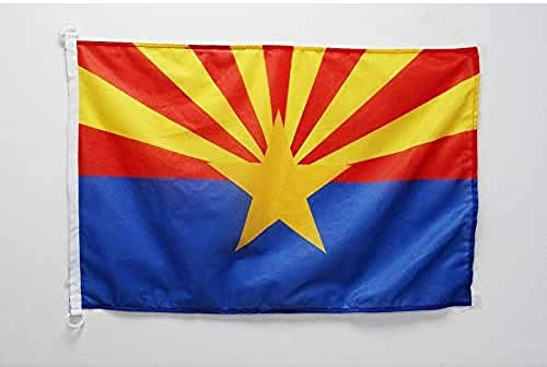 AZ FLAG - Flagge Arizona - 90x60 cm - Bundesstaat Arizona Fahne 60 x 90 Cm Aussenverwendung - Flaggen