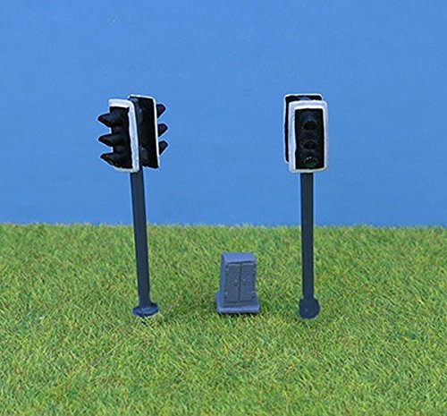 P&D Marsh 00Gauge Modern Traffic Lights. (1973 on) Factory Painted