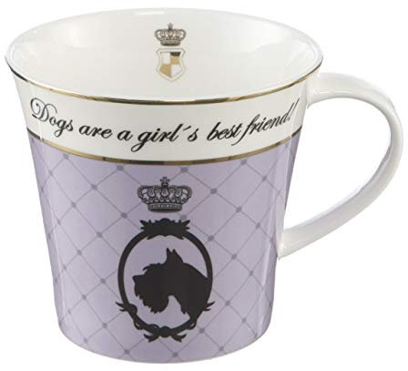 Goebel Girl's Best Friend Künstlerbecher, Tasse, Fine Bone China, bunt, 9,5 cm