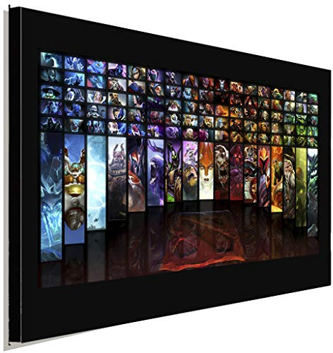 AK ART Dota 2 Helden Kunstdruck Wanddeko Wanbild Mehrfahrbig Leinwandbilder XXL (120 x 80 cm)