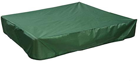 ROKFSCL Sandkasten Abdeckung,Oxford-Stoffsandkastendeckel Sandkasten Abdeckung mit Kordelzug,für Kinder Sandkasten,für Terrasse, Garten(150X150cm)