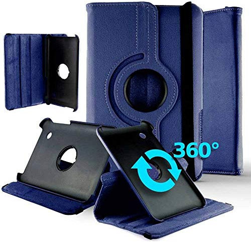 1001coques - Funda giratoria 360º para Tablet Huawei Media Pad M5 de 8,4, Color Azul