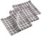 Stoffservietten Braun kariert Landhaus 3 er Set 45x45 cm