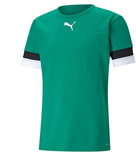 PUMA Herren Teamrise Jersey Shirt, Pepper Green-puma Black-puma White, S EU
