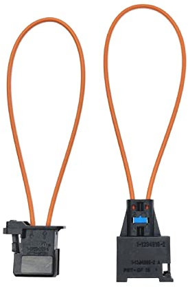 JZK 1 lote de adaptadores de cable de derivación de fibra óptica macho y hembra, la mayoría de adaptadores de fibra óptica para automóviles
