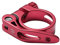 Teyssor Chiusura Sella Morsetto Reggisella Bicicletta con Leva a Sgancio Rapido, Pinze reggisella in alluminio per Bicicletta MTB 28.6/31.8/34.9MM