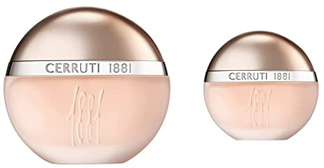 Cerruti 1881 Femme, Eau de Toilette, Spray, 100 ml (1er Pack) & 1881 Femme, Eau de Toilette, Spray, für Sie, 30 ml, ein originaler, zarter Duft von einem zugelassenen Fachhändler
