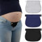 3 Pièces Extenseur Pantalon Ajustables pour Femmes Enceintes Extensions de Bouton Pantalon élastique de Maternité Extension de Ceinture Réglable pour Hommes Jeans Pantalons, Bleu foncé+Noir+Gris