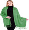 CJ Apparel Pashmina-Schal, einfarbig, Motiv: Sekunde, Stola, Überwurf, Kopfbedeckung, Gesichtsbedeckung, Waldgrün V1042c, Einheitsgröße