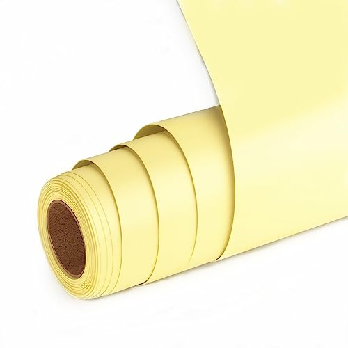 UIOK Vinylfolie Plotter Matt Beige Plotterfolie Vinyl, 30,5 cm x 457,8 cm Plotterfolie Selbstklebend Permanentes Plotterfolie Rollen Selbstklebend für Cricut, Scrapbooking und Bastelprojekte