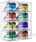 Confezione Da 8 Scatole Portascarpe - Scatole Trasparenti Impilabili - Scatole Portascarpe in Plastica - Contenitori Trasparenti Per Esposizione Scarpe - Adatto Fino Alla Taglia EU 47