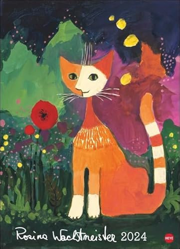 Rosina Wachtmeister Edition - Kalender 2024 - Heye-Verlag - Wandkalender mit bezaubernden Kunstwerken - 49 cm x 68 cm