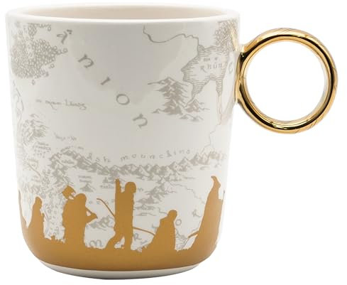 ABYSTYLE Lord of The Rings One Ring 3D Ceramic Novelty Coffee & Tea 460ml / 15.5oz Mug