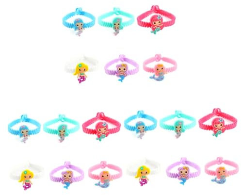 ibasenice 3er-set Weiche Silikonarmbänder für Jungen und Mädchen Meerjungfrauen- Bequem für Kinderarmbänder Partygeschenke 12 Stück X 3