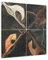 Hilma Af Klint Painter Works《Der Schwan Nr. 07》 Poster Kunstdruck Wandfoto, Farbe zum Aufhängen, Bild, Familie, Schlafzimmer, Dekoration, Geschenk, 50 x 50 cm