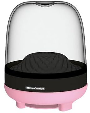 BeisDirect Support de haut-parleur de bureau pour Harman Kardon AURA STUDIO 4/3 génération - Station audio portable Bluetooth - Support de bureau en silicone - Coque de protection - Rose