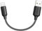 RAVIAD iPhone Cable Short [0.5FT/15CM, MFi Certified] Nylon Braided iPhone Charger Cable USB Fast Charging Lightning Cable for iPhone 14 13 12 11 Pro Max X XS XR 10 8 8 7 Plus 6 6s 5s 5 SE 2020 -Black