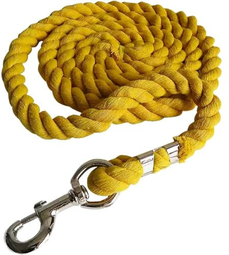 Vobumix Gurtband-Pferde-führstrick, Pferde-führstrick, Baumwoll-führstrick Für Pferde, Nutztiere, Reitzügelhalter, Geflochtenes Seil