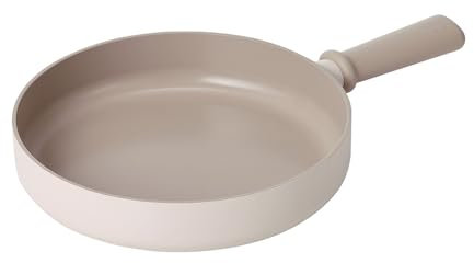 Neoflam Chou Chou Kitchen Antihaftbeschichtete Bratpfanne mit Griff, Grill, Eier-Omelett-Pfanne, Induktions-kompatibles Kochgeschirr, Kochen, runde Tamago-Pfanne, hergestellt in Korea (24 cm)