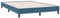 vidaXL Cadre de lit sans Matelas Bleu foncé 160x220 cm Velours, lit, sommier, lit en Velours, Meuble de Chambre à Coucher, lit Double, lit rembourré
