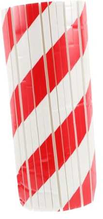 MUELODSIC Garage Wandprotektor Schaumstoff Schutz Für Autotüren Und Wände Selbstklebend Rot-weiß Effektive Stoßdämpfung Für Parkgaragen Installieren