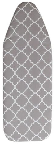 HUNTFF Funda de Tela reemplazable para Tabla de Planchar, Funda de algodón para Tabla de Planchar, Funda de Tela Anti-Planchado para Tabla de Planchar/Rayas