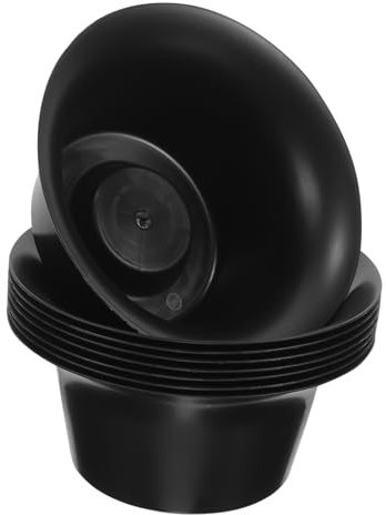 BESTonZON 8pièces Pot De Fleur Plastique pour Décoration De Tombe Pot à Main pour Arrangement De Fleurs Vide De De Chrysanthème pour Cérémonie De Deuil