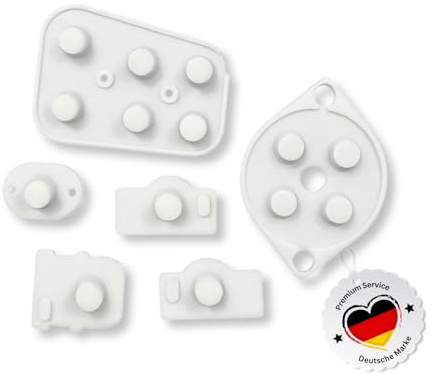 Buttons Tasten Knöpfe Ersatz Controller Pads für Nintendo 64 – Leitfähig Gummi Silikon Rubber – Ersatzteil Reparatur Gaming Zubehör N64