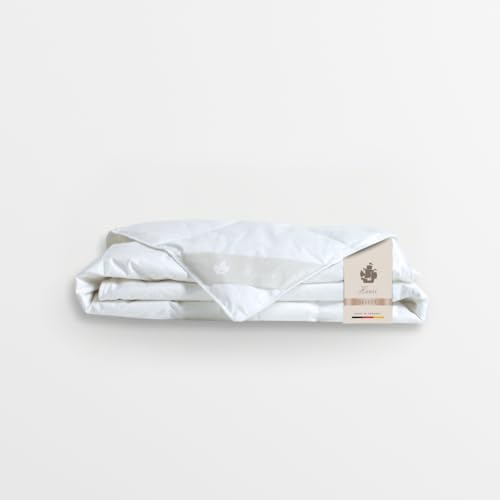 Hanse Select Bettdecke Federfrei 135x200 cm, Wärmeklasse: leicht | Bettdecke mit perfektem Schlafklima wie im Luxushotel, mit High-Tech-3D-Luxus-Synthetik Faser, Made in Germany