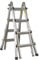 Sealey AFPL3 Aluminium Telescopic Ladder 4-Way EN 131 Adjustable Height