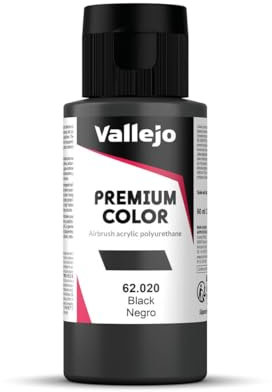 Vallejo Premium-Farbe, 60 ml Schwarz
