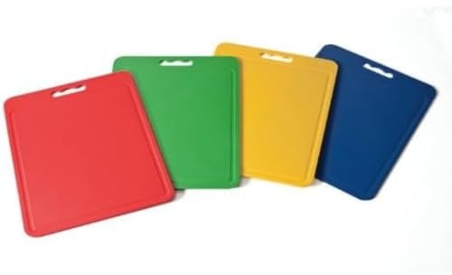 Fackelmann Chopping Board, Kitchen Helper, Cutting Board, Plastic, 40x30x0.5cm, Green