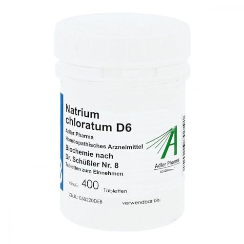 BIOCHEMIE Adler 8 Natrium chloratum D 6 Tabletten 400 St