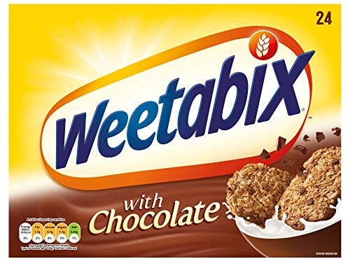 Weetabix Chocolate Cereal Biscuits, 450g, 24 Count ( Pack of 1)