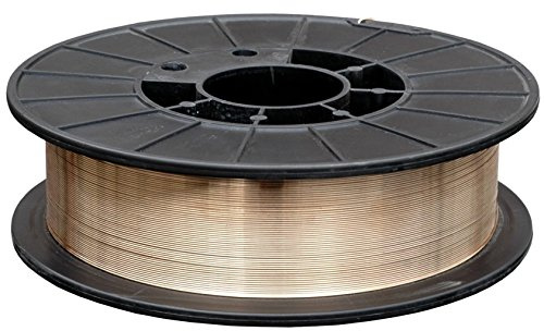 Rotek MIG Schweißdraht zum Feinstblechlöten und Schweißen von Messing/Guß CuAl8-0,8mm auf S200 Spule, 5kg