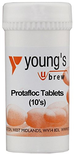 Protafloc Tablets 10 Copper Fining Tabs Youngs Home brew Beer & Wine Making